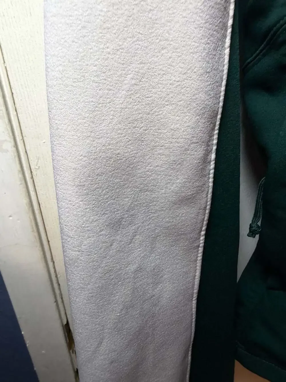 The North Face Apex Risor WindWall Softshell Jacket Green and Cream